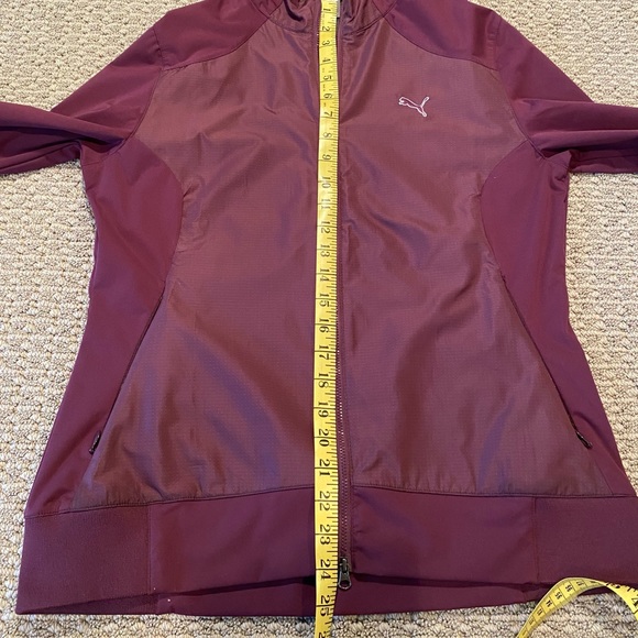 Puma Eggplant Golf  Jacket - Picture 12 of 13